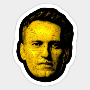 Navalny Portrait Retro Sticker